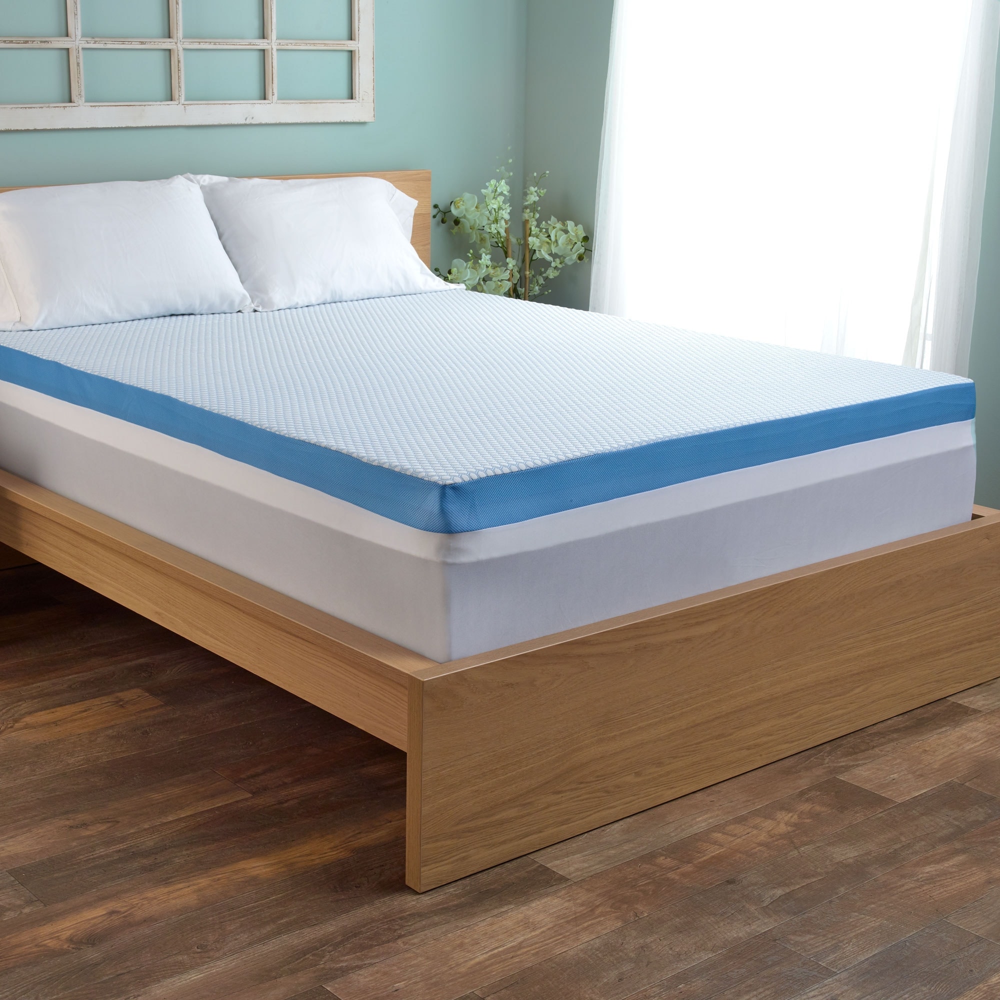 Blue TruCool 3 Mattress Topper featuring Serene Foam - Full - 3 Inch
